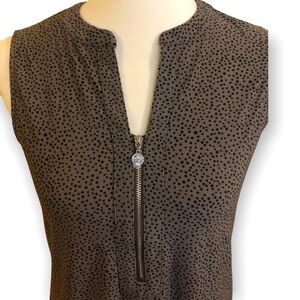 Anne Klein Animal Print Top NWT